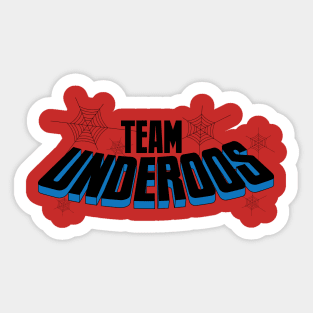 Team Underoos Sticker